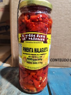 Delicias de Minas chilli pepper 12x170g